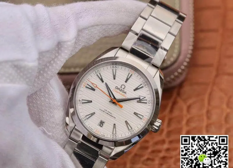 Omega Seamaster Aqua Terra 150M 220.10.41.21.03.002 VS Factory 1:1 Best Edition Replica Watch Swiss ETA8900 White Dial